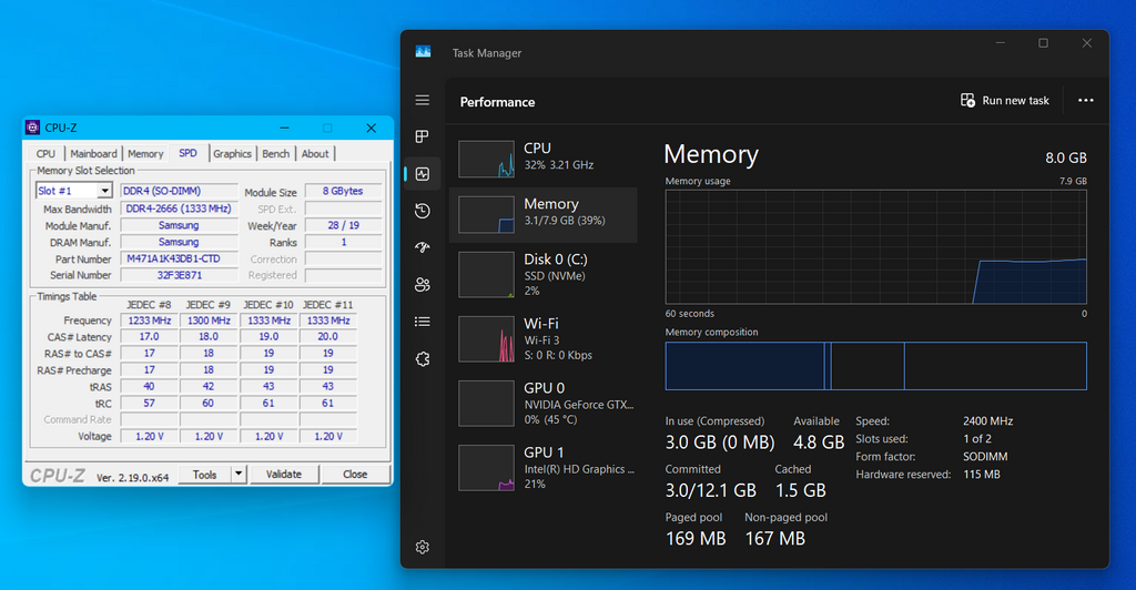 Samsung 8GB DDR4 2666MHz Laptop RAM