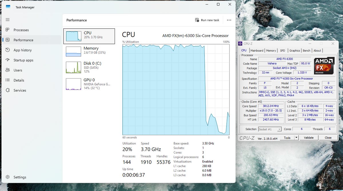 AMD FX-6300 6-Core AM3+ CPU