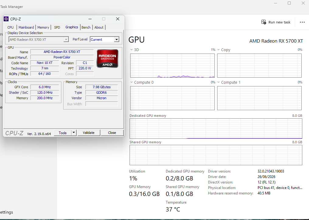 PowerColor Red Devil AMD Radeon RX 5700 XT 8GB GDDR6 Graphics Card