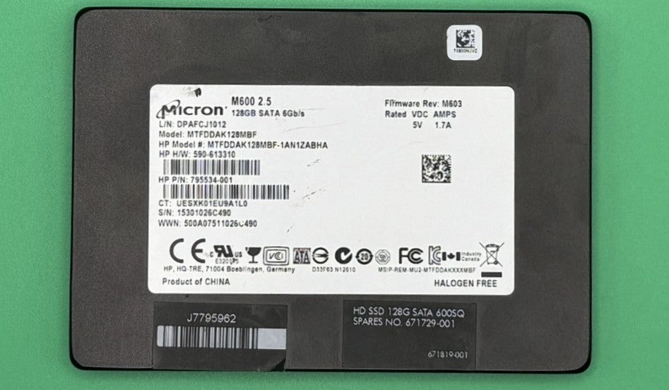 Micron M600 128GB SataSSD