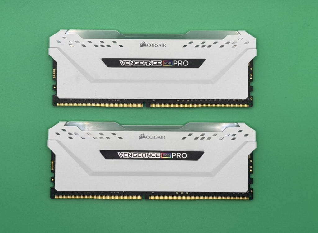 Corsair Vengeance RGB Pro 16GB (2x8GB) DDR4 3200MHz White Kit