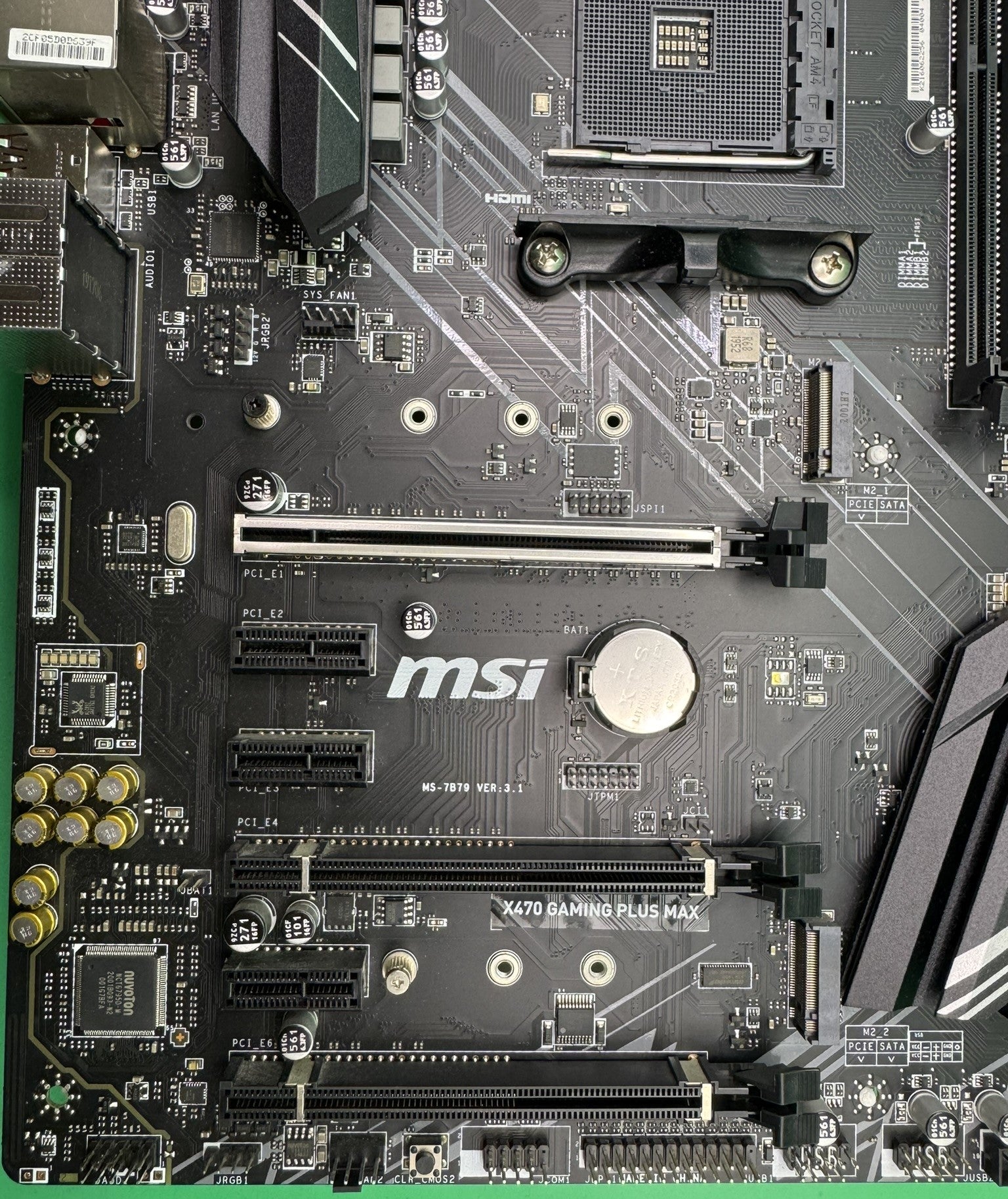 MSI X470 Gaming Plus MAX AM4 ATX Motherboard