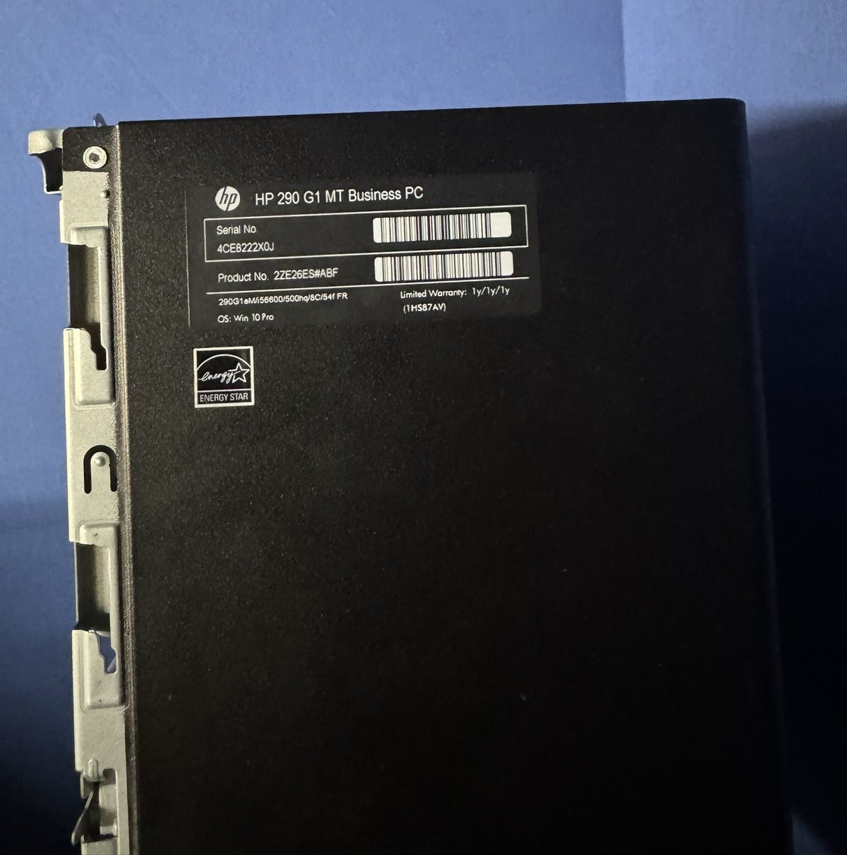 HP 290 G1 MT i5-6600 16GB DDR4 1TB SSD Windows 11 PC