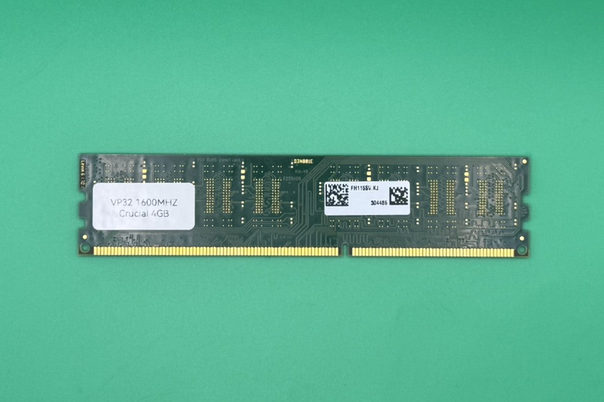 Crucial 4GB DDR3 1600MHz Desktop RAM