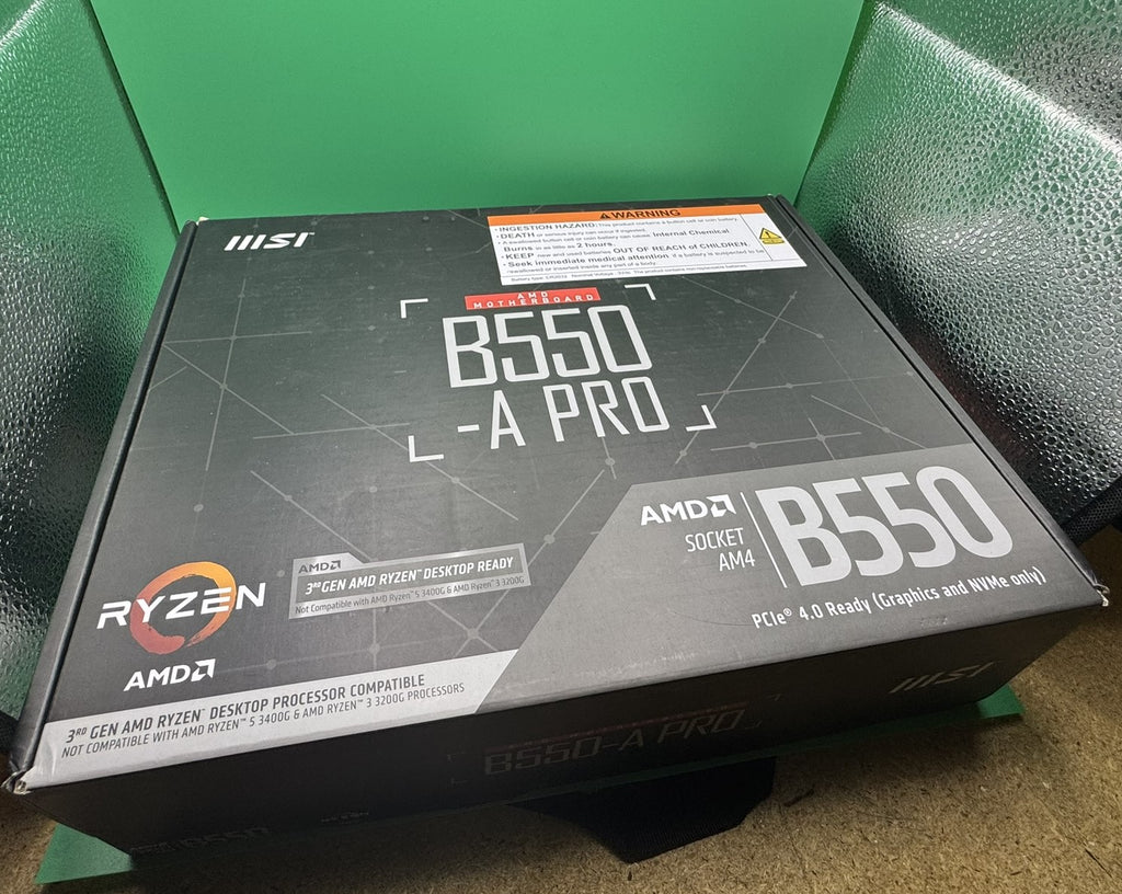 MSI B550-A PRO AM4 ATX Motherboard (Boxed)