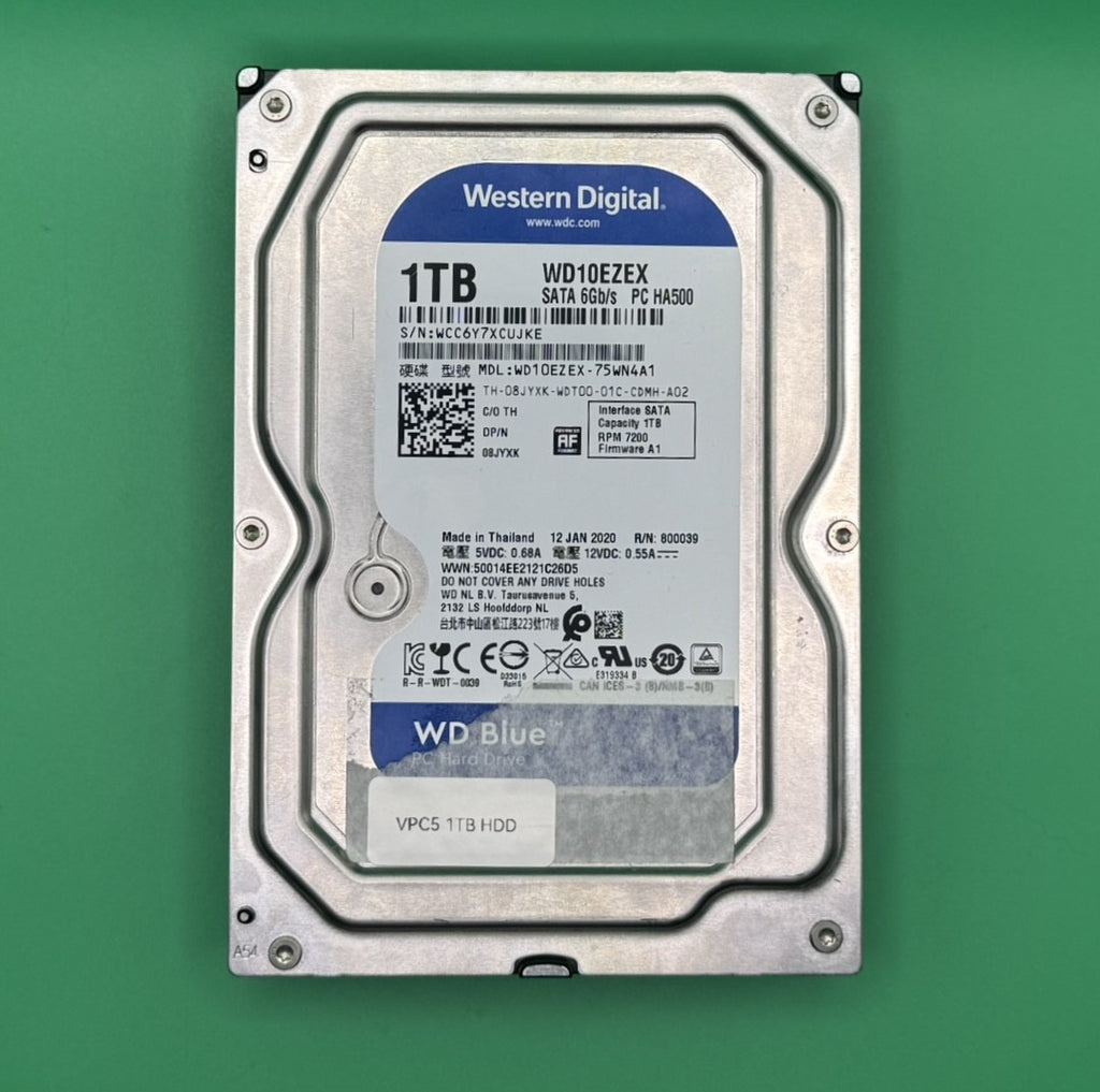 Western Digital WD Blue 1TB 7200RPM SATA Hard Drive