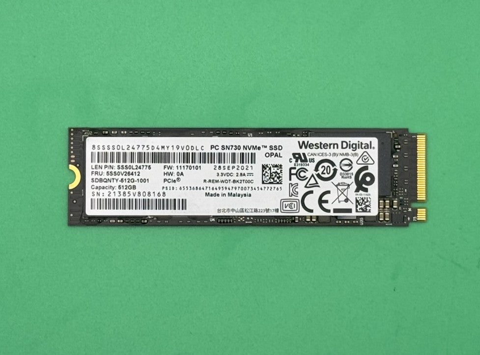 Western Digital PC SN730 512GB NVMe SSD