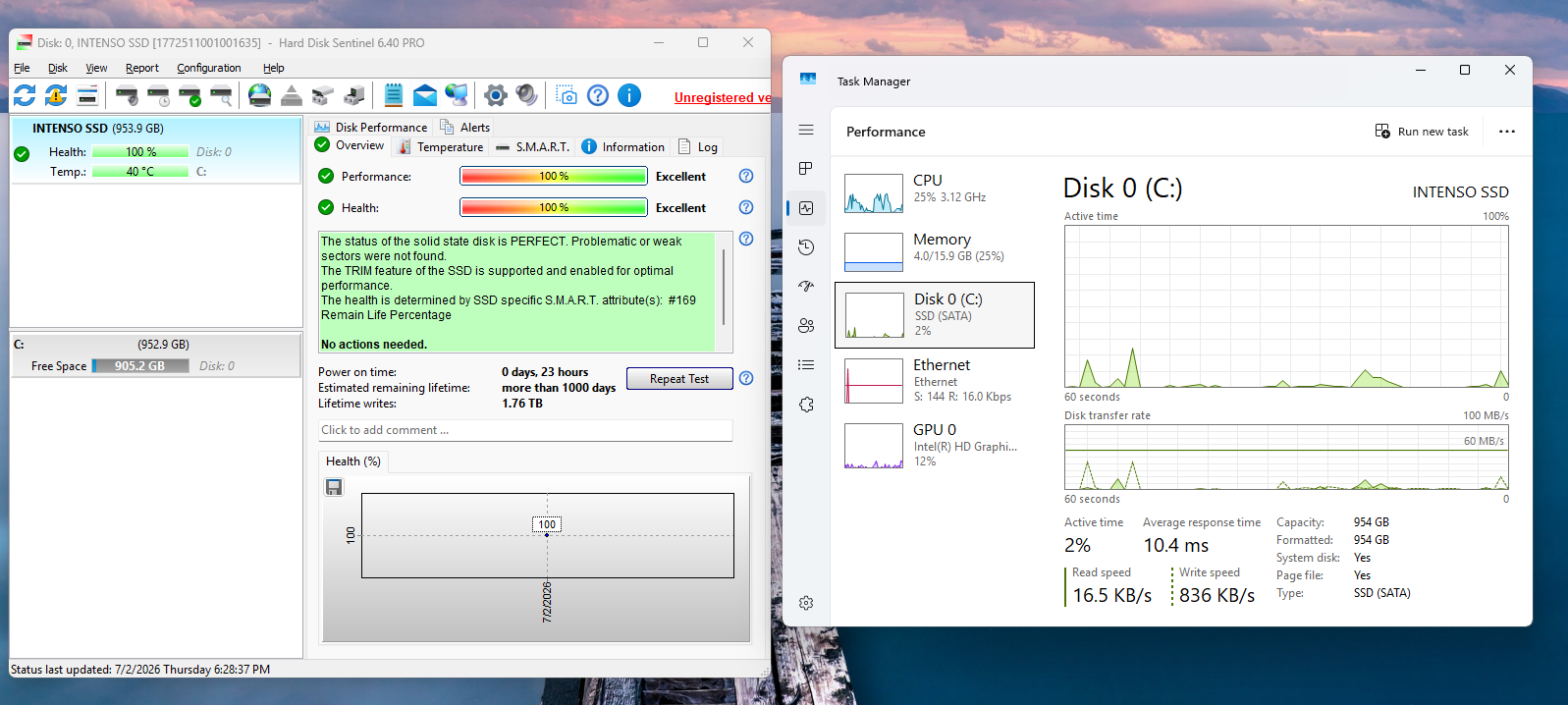 Lenovo Think-Centre M710T PC