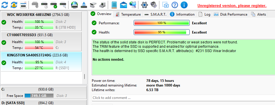 Kingston A400 240GB SataSSD