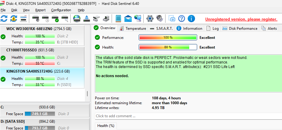 Kingston A400 240GB SataSSD
