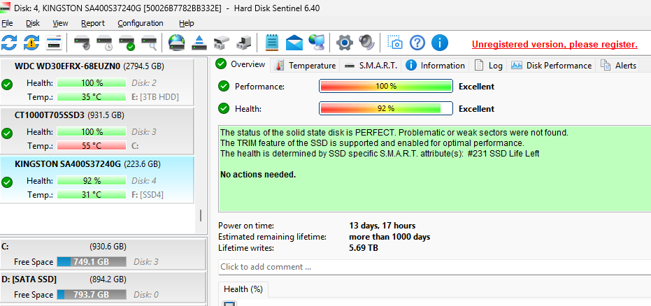 Kingston A400 240GB SataSSD