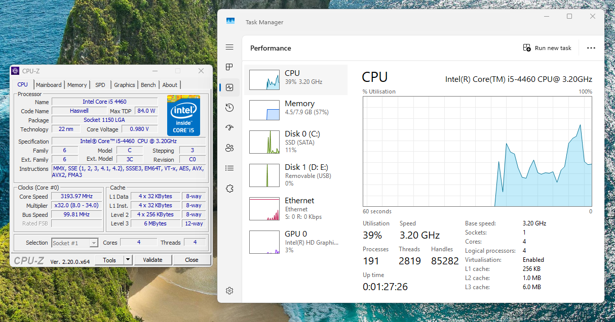 Dell Optiplex 3020 Intel i5 8GB RAM 120GB SSD