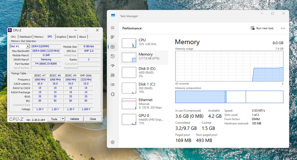 Dell Vostro 3670 Intel Core i3 8GB RAM