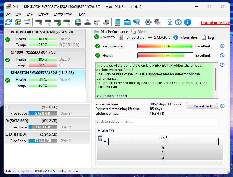 Kingston SSDNOW300 120GB SataSSD