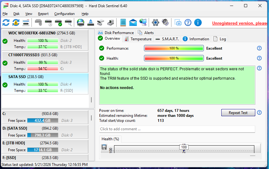 Integral Performance 256GB SataSSD
